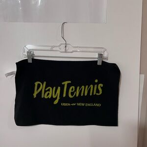 USTA NWOT Play Tennis towel 11” x 17”